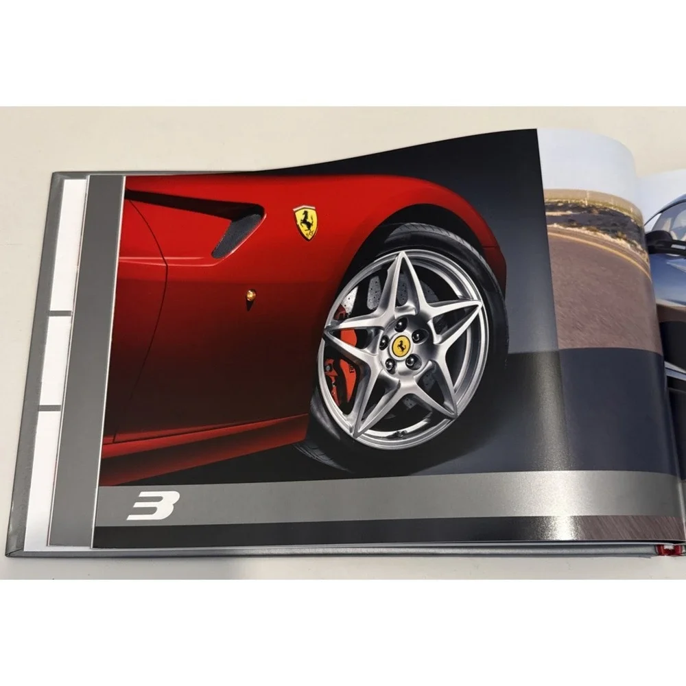 Ferrari 599 GTB Fiorano 80 Page Hardcover Sales Brochure 2006 English Italian